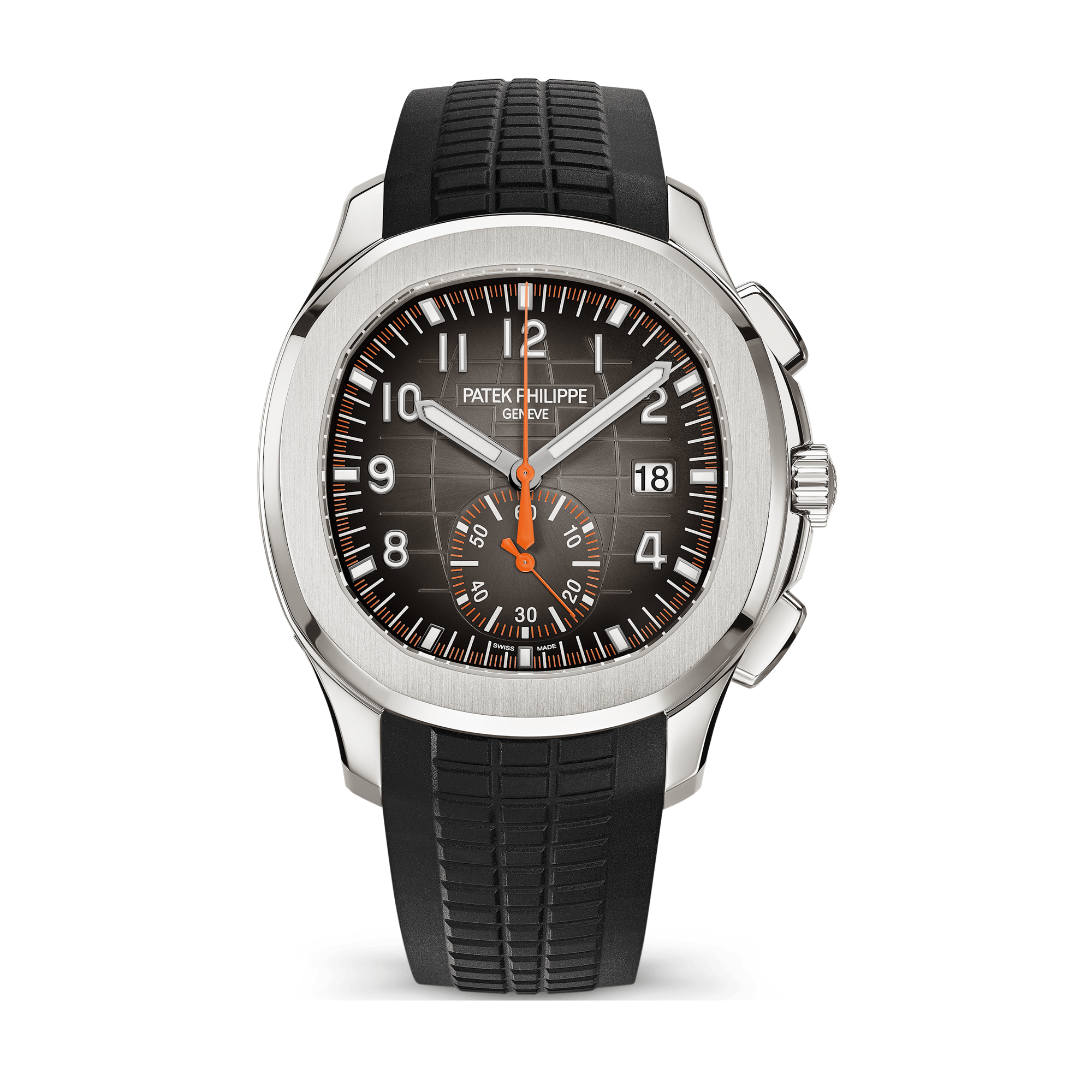 Patek Philippe Aquanaut Chronograph Dark Grey Steel Rubber 42.2mm