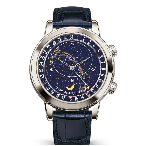 Patek Philippe Grand Complications Blue Platinum Leather 44mm