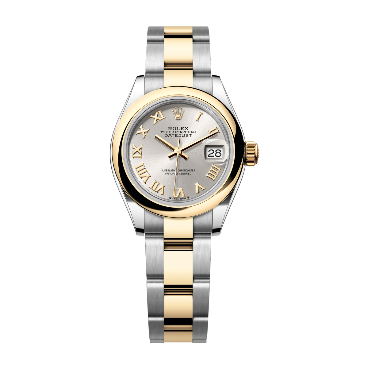 Rolex Lady-Datejust Silver Two-Tone 28mm