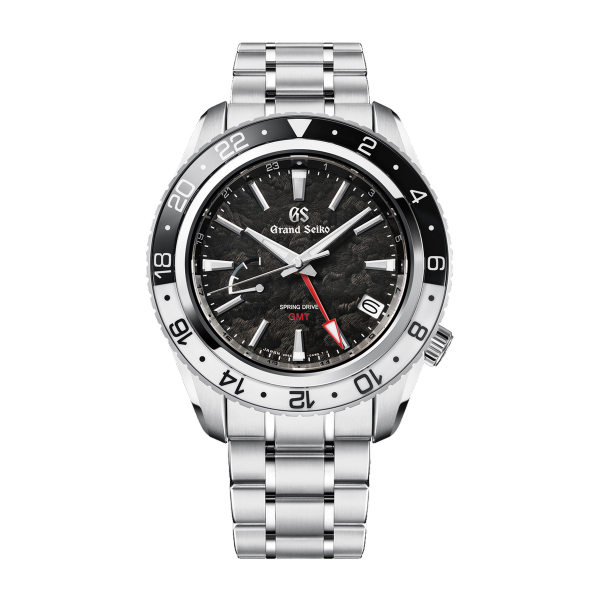 Grand Seiko Sport Triple Time Zone Black Steel 44mm