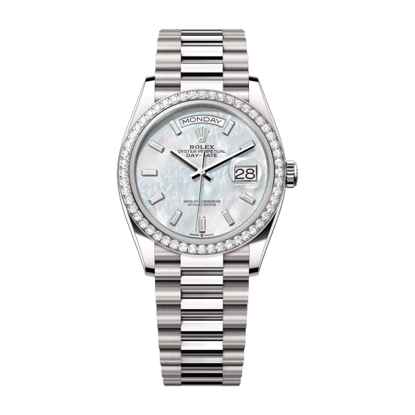 Rolex Day-Date 36 Mother of Pearl White Gold 36mm