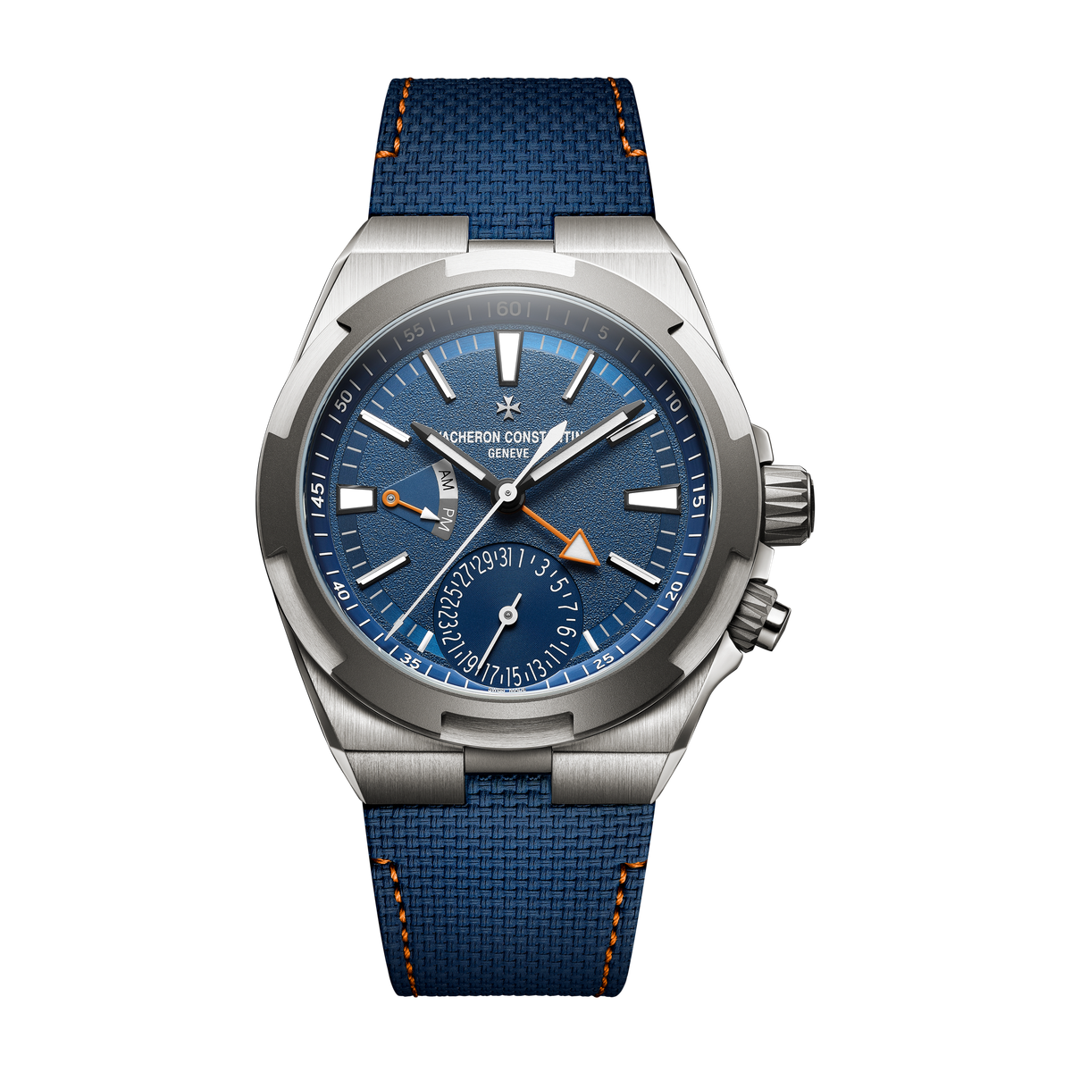 Vacheron Constantin Overseas Dual Time Blue Titanium 41mm