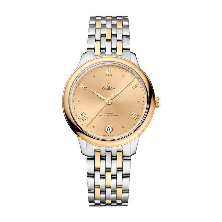 Omega De Ville Prestige Yellow Two-Tone 34mm