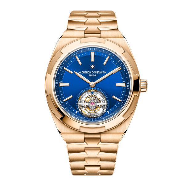 Vacheron Constantin Overseas Tourbillon Blue Rose Gold 42.5mm