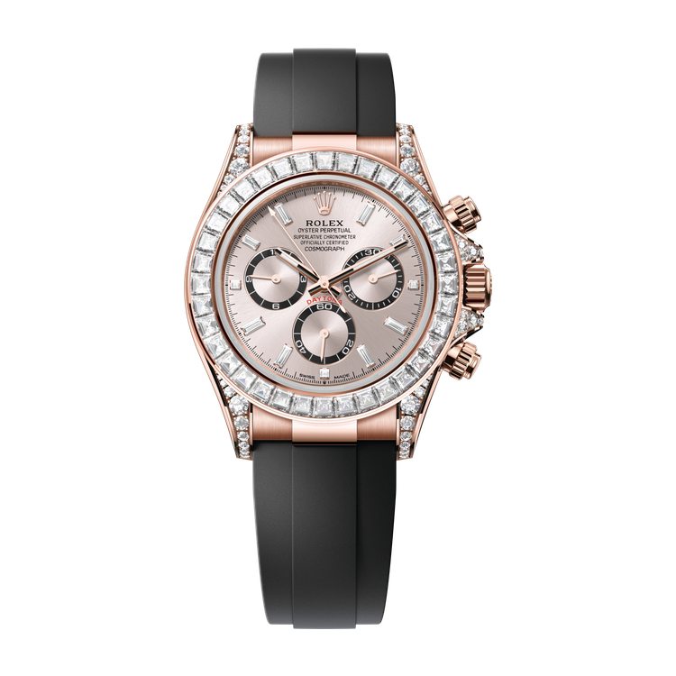 Rolex Cosmograph Daytona Pink Rose Gold Rubber 40mm