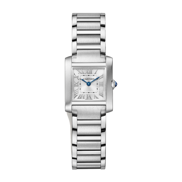 Cartier Tank Française Silver Steel 21.2mm