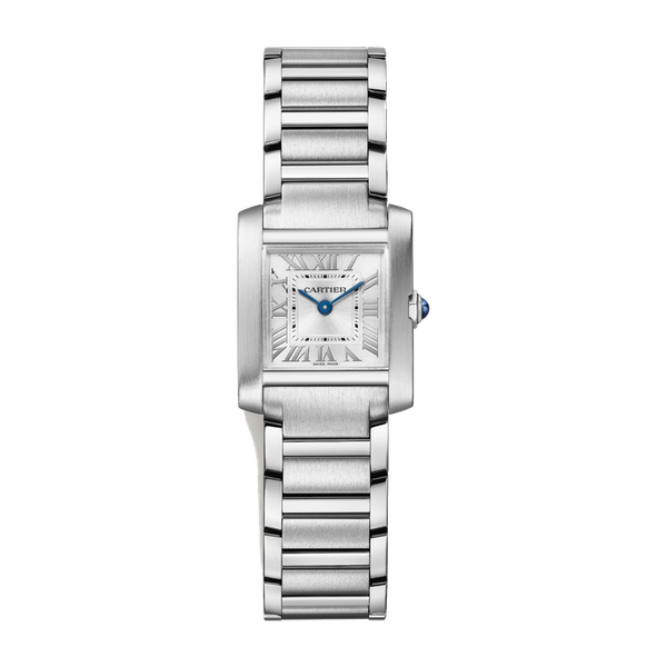 Cartier Tank Française Silver Steel 21.2mm