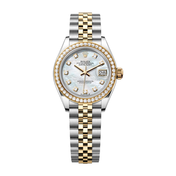 Rolex Lady-Datejust Mother of Pearl Two-Tone 28mm