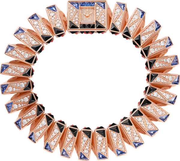 Cartier Libre Diamond Pave Rose Gold 20.32mm