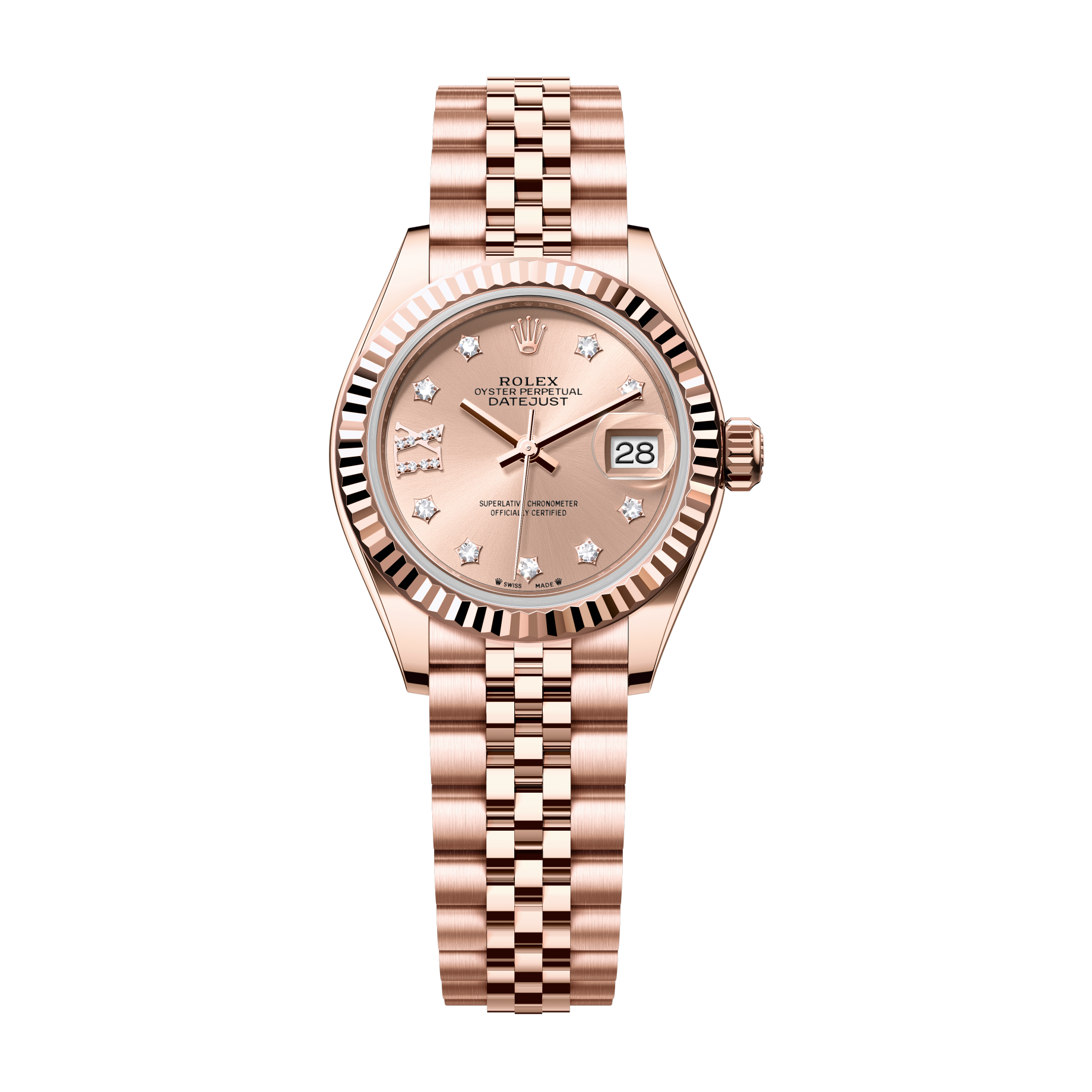 Rolex Lady-Datejust Rose Gold 28mm