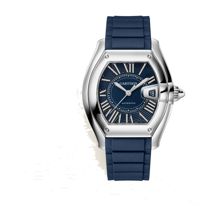 Cartier Roadster Large Blue Steel 38.8mm