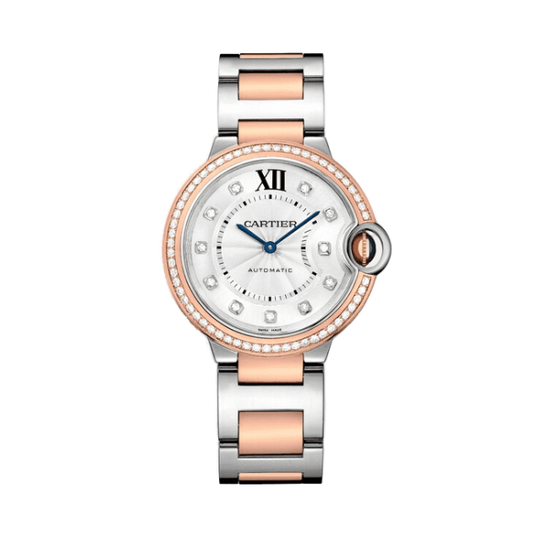 Cartier Ballon Bleu Medium Silver Two-Tone 36mm