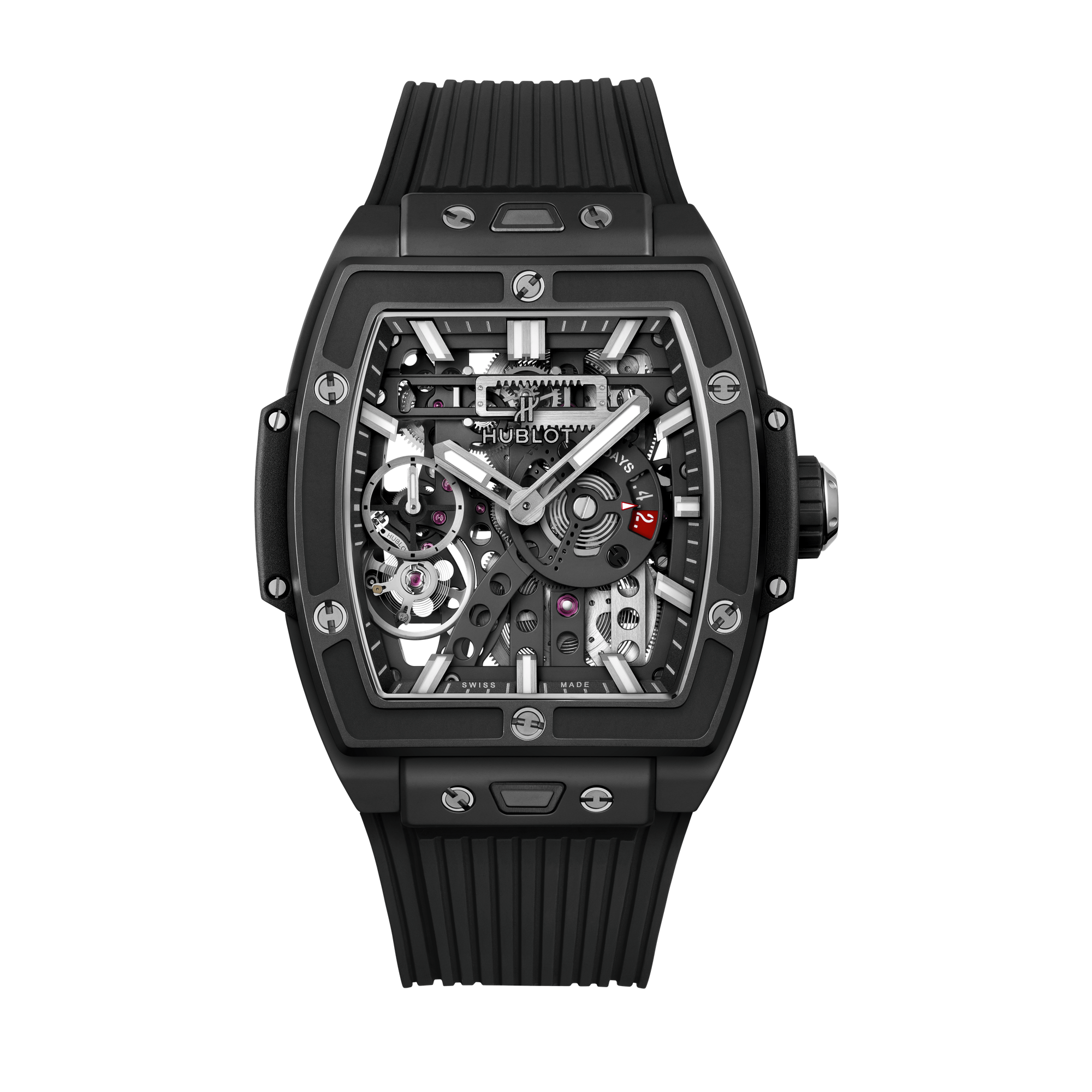 Hublot Spirit of Big Bang Meca-10 Skeleton Ceramic Rubber 45mm