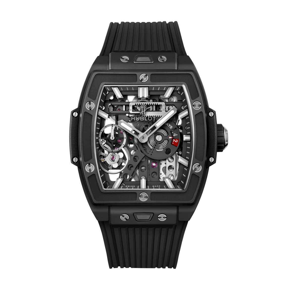 Hublot Spirit of Big Bang Meca-10 Skeleton Ceramic Rubber 45mm