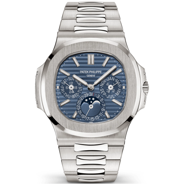 Patek Philippe Nautilus Blue White Gold 40mm