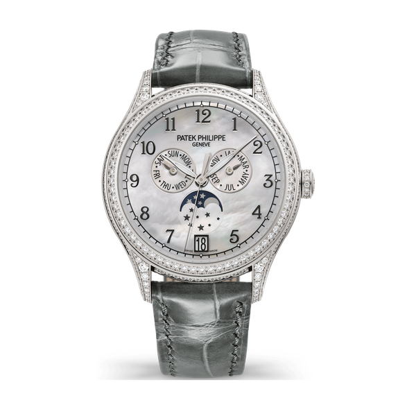 Patek Philippe Complications White Gold Alligator Leather 38mm