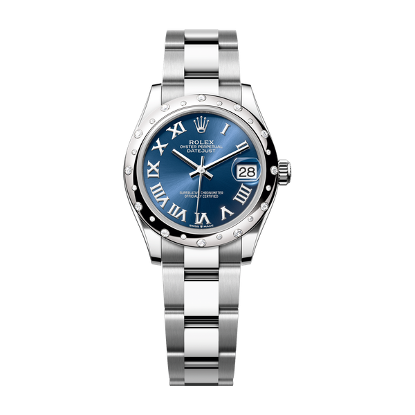Rolex Datejust 31 Blue Steel & White Gold 31mm