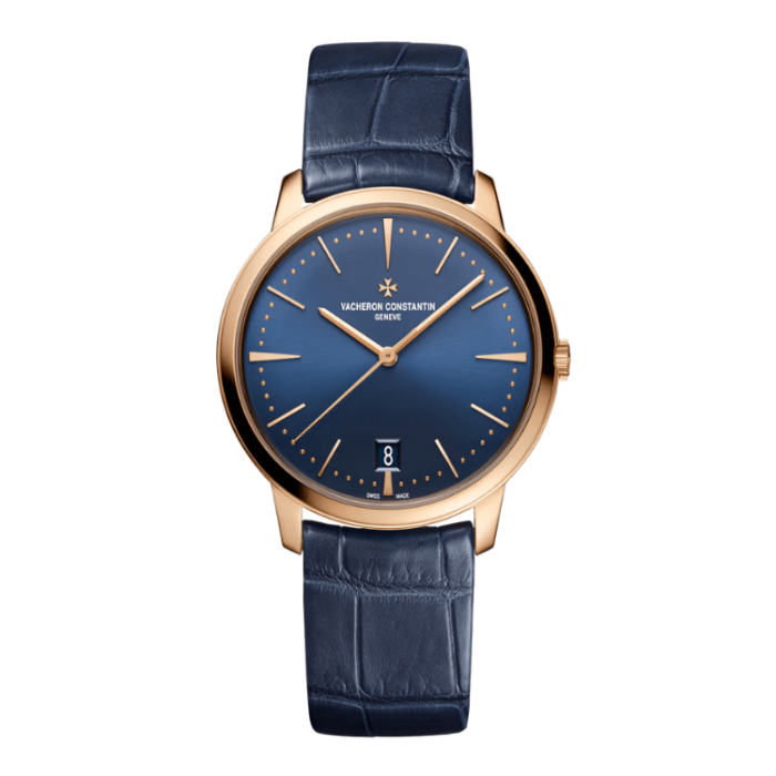 Vacheron Constantin Patrimony Blue Alligator Leather 36mm