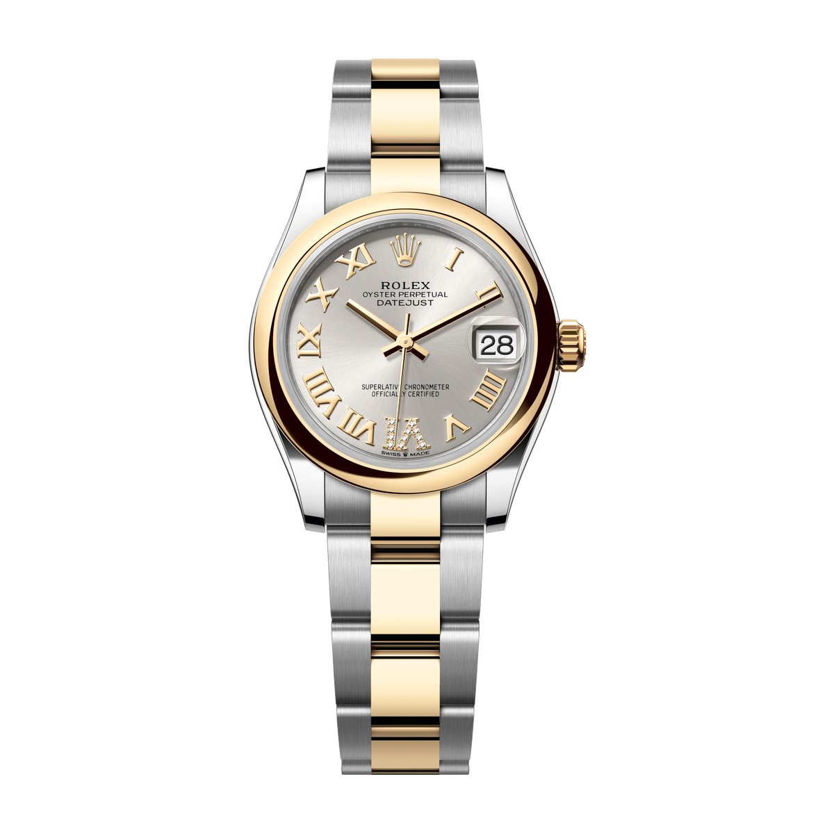 Rolex Datejust 31 Silver Two-Tone 31mm