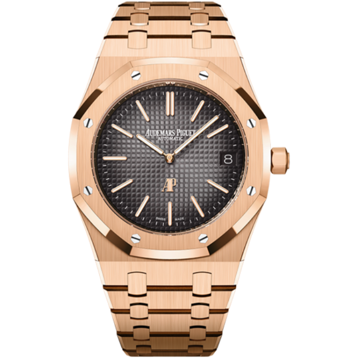 Audemars Piguet Royal Oak Jumbo Ultra Thin Grey Rose Gold 39mm