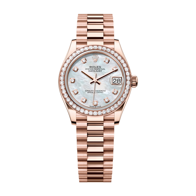 Rolex Datejust 31 Mother of Pearl Rose Gold 31mm