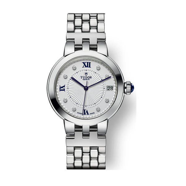 Tudor Clair de Rose 34 White Steel 34mm