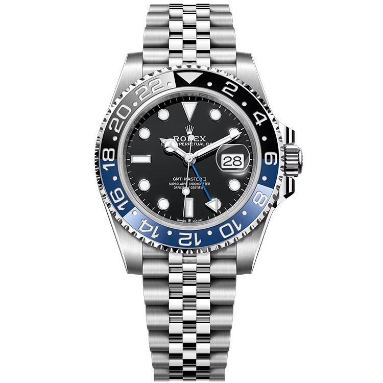 Rolex "Batgirl" GMT-Master II Black Steel 40mm