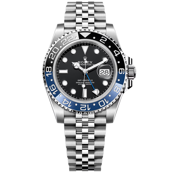 Rolex "Batgirl" GMT-Master II Black Steel 40mm