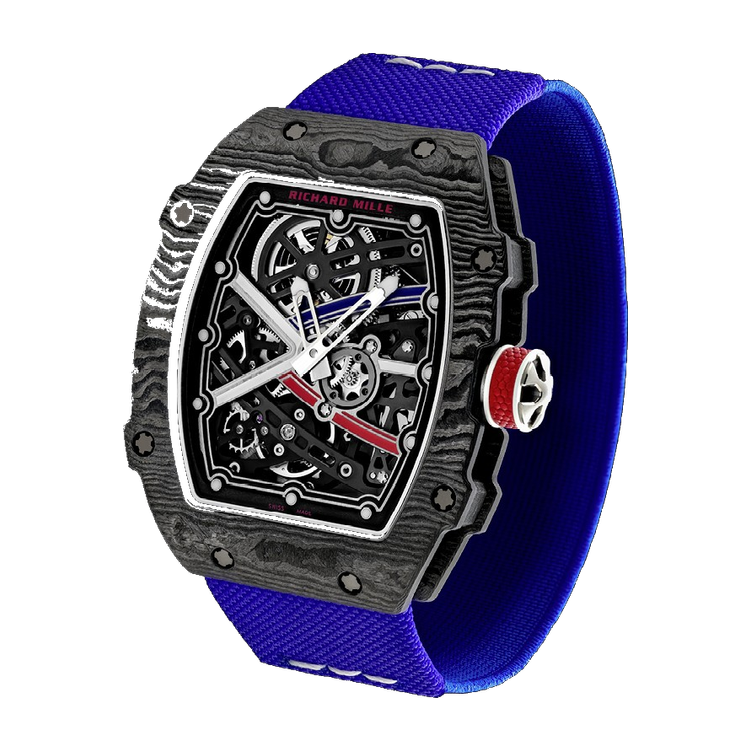 Richard Mille "Sébastien Ogier" RM 67-02 Skeleton Carbon Fabric 38.7mm