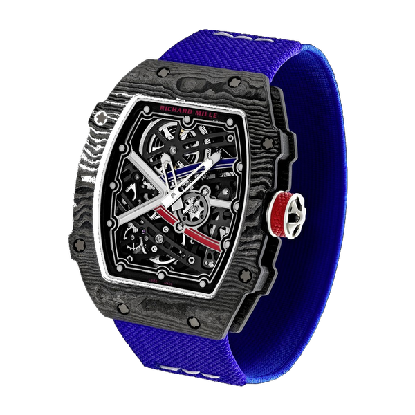 Richard Mille "Sébastien Ogier" RM 67-02 Skeleton Carbon Fabric 38.7mm