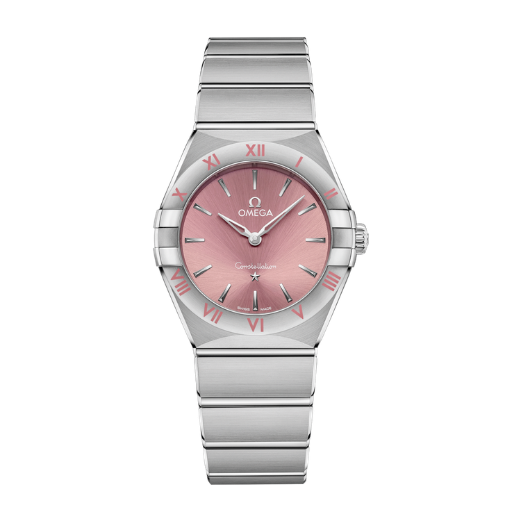 Omega Constellation Pink Steel 28mm