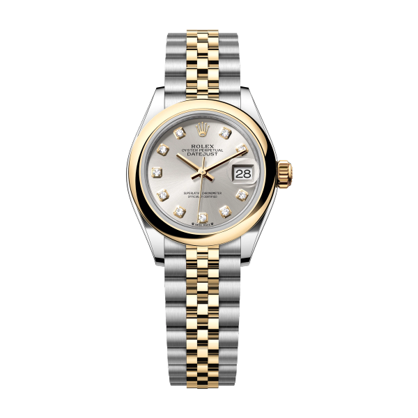 Rolex Lady-Datejust Silver Two-Tone 28mm