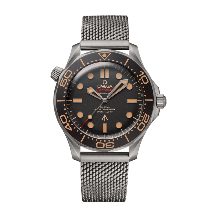 Omega "007 Edition" Seamaster Diver 300M Brown Titanium 42mm