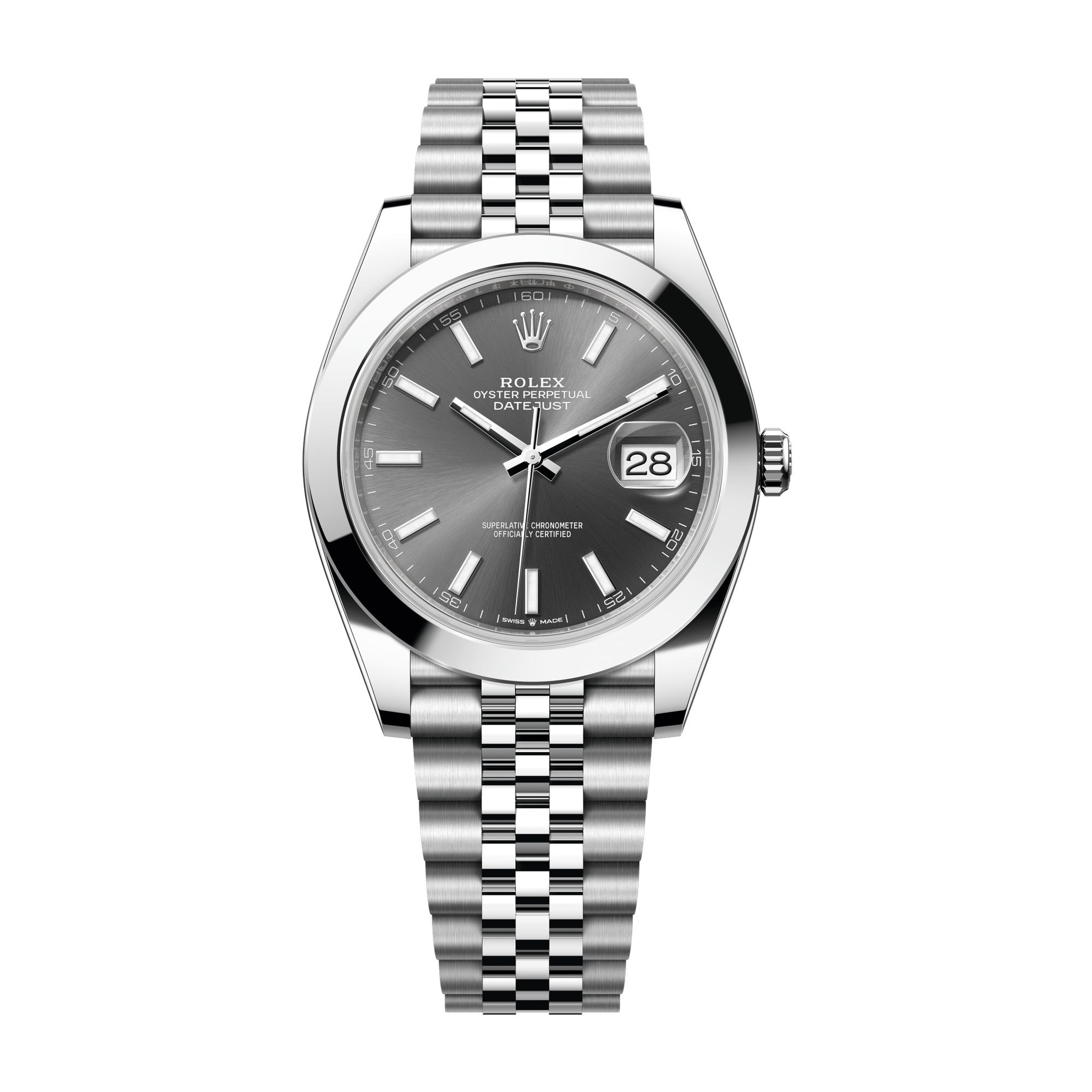 Rolex Datejust 41 Dark Grey Steel 41mm