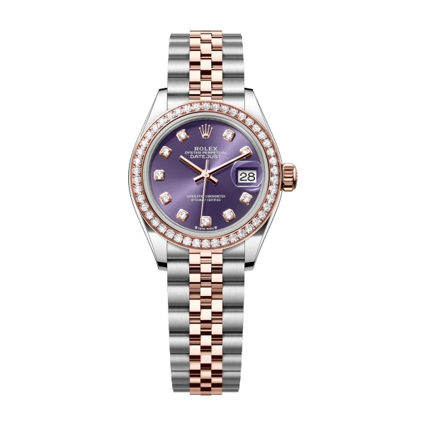Rolex Lady-Datejust Purple Two-Tone 28mm