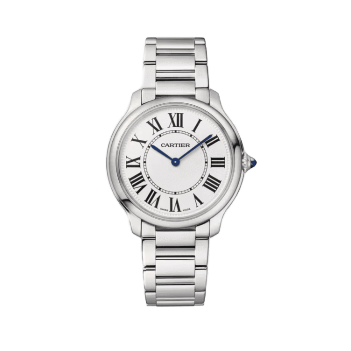 Cartier Ronde Must White Steel 36mm