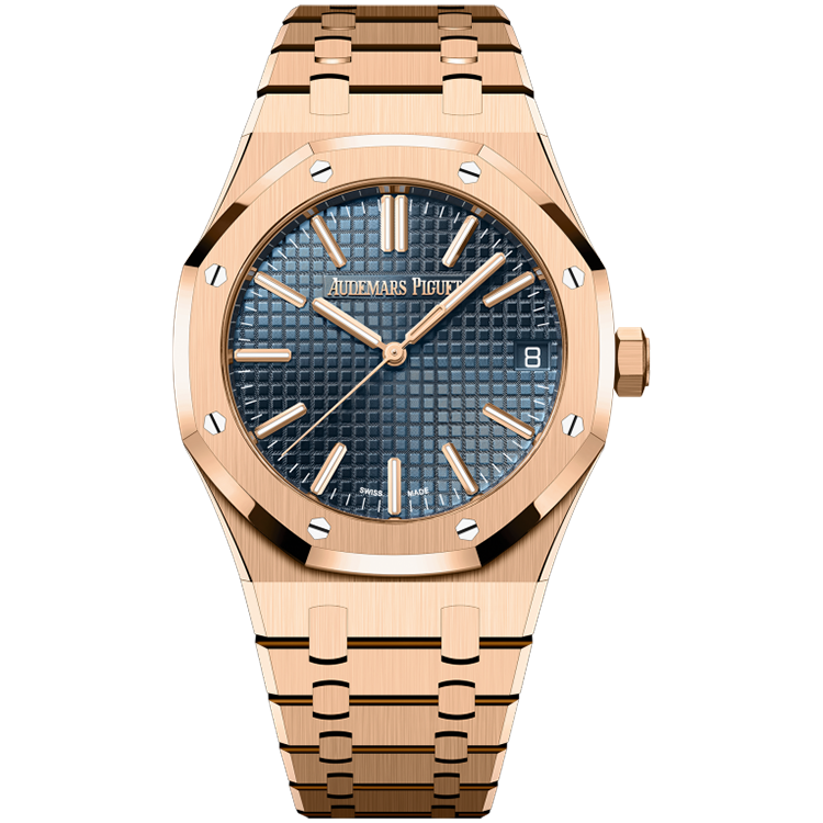 Audemars Piguet Royal Oak Blue Rose Gold 41mm