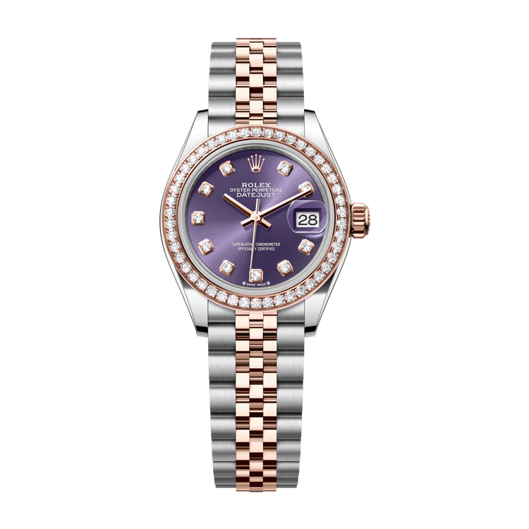 Rolex Lady-Datejust Purple Two-Tone 28mm