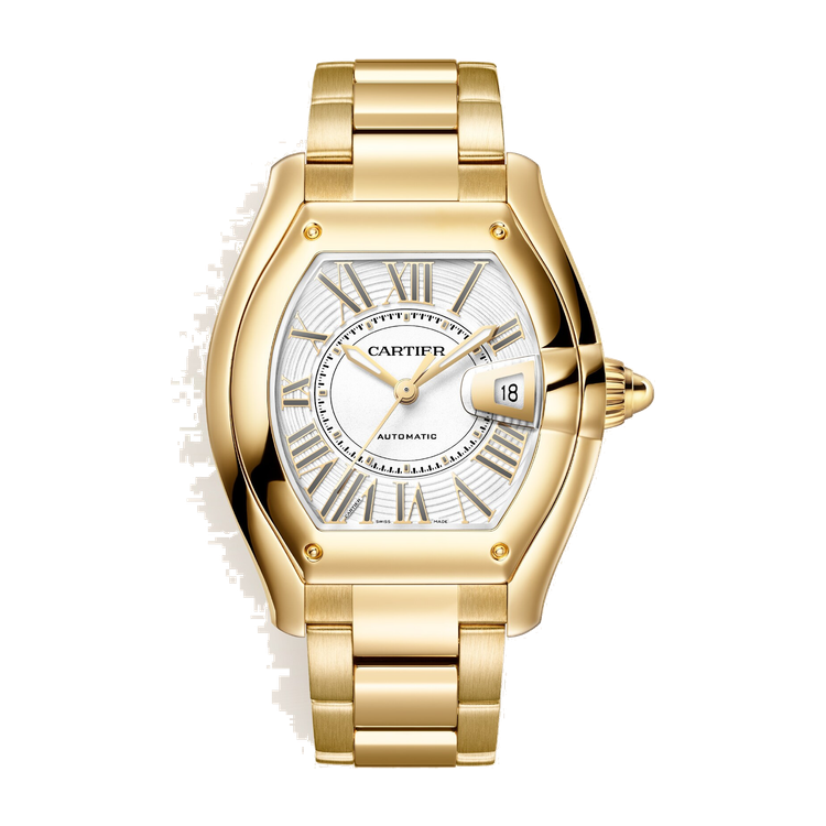 Cartier Roadster Large White Yellow Gold 38.8mm