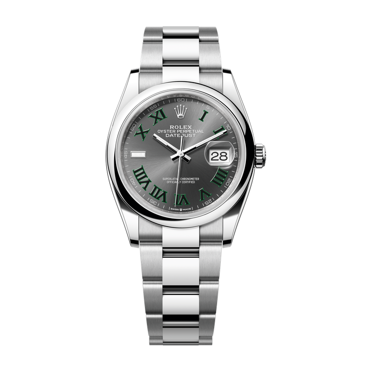 Rolex Datejust 36 Dark Grey Steel 36mm
