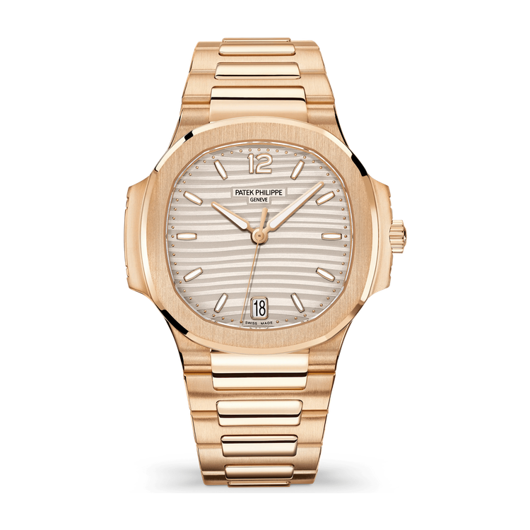 Patek Philippe Nautilus Silver Rose Gold 35.2mm