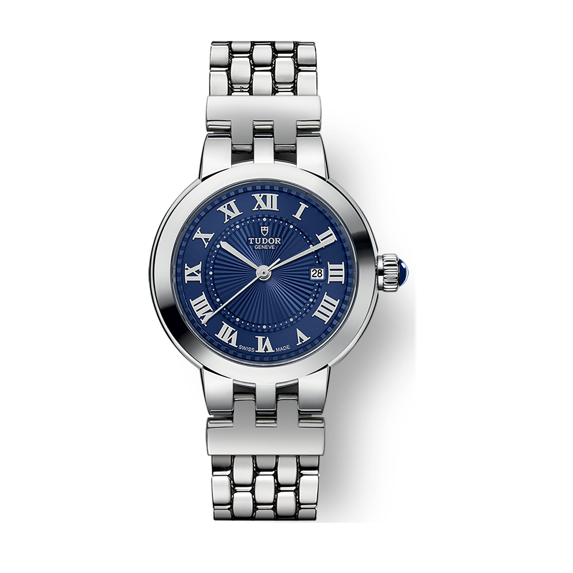 Tudor Clair de Rose 30 Blue Steel 30mm