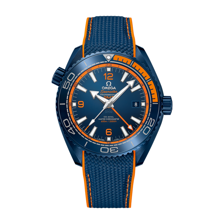 Omega Seamaster Planet Ocean 600M Blue Ceramic Rubber 45.5mm