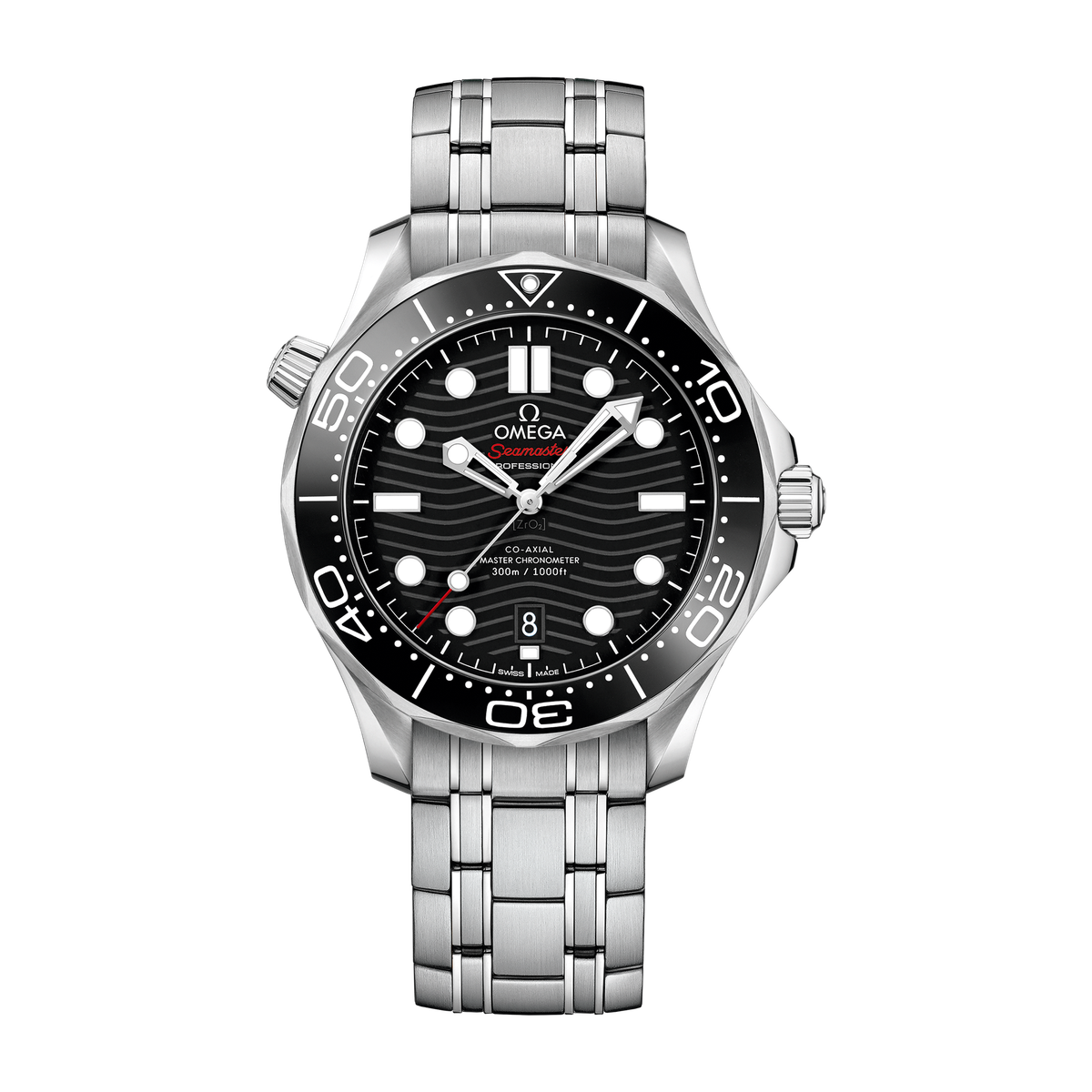 Omega Seamaster Diver 300M Black Steel 42mm