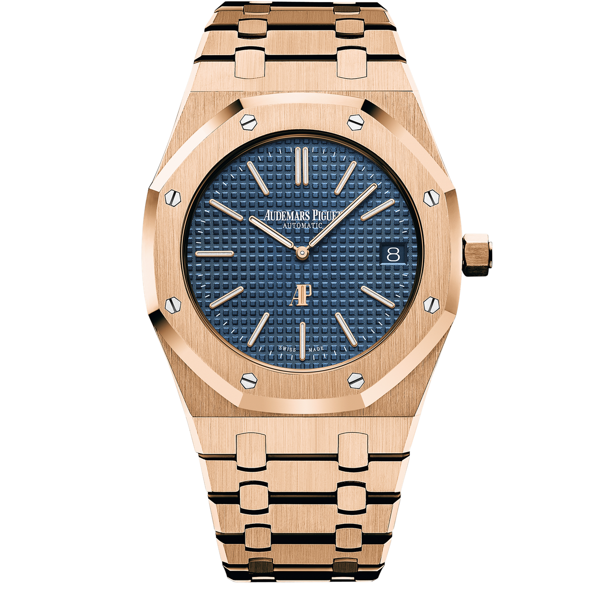 Audemars Piguet Royal Oak Jumbo Ultra Thin Blue Rose Gold 39mm