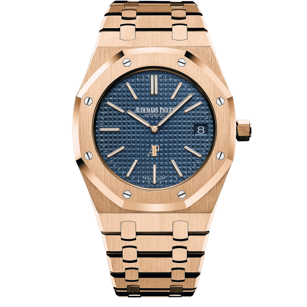 Audemars Piguet Royal Oak Jumbo Ultra Thin Blue Rose Gold 39mm