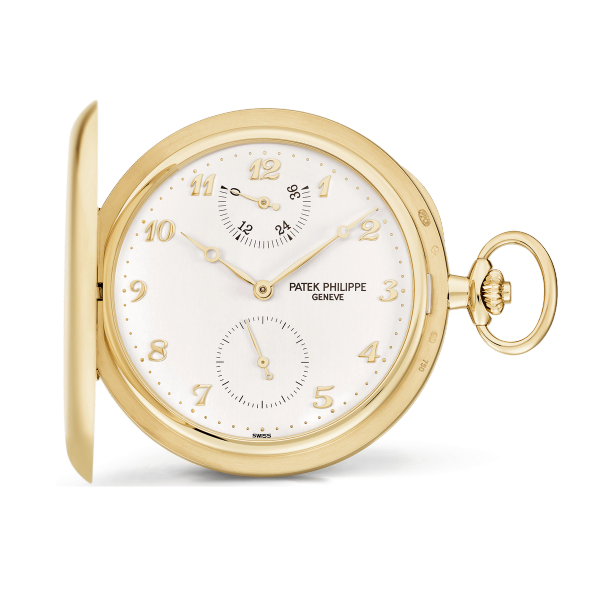 Patek Philippe Pocket Watches Silver Yellow Gold 48mm
