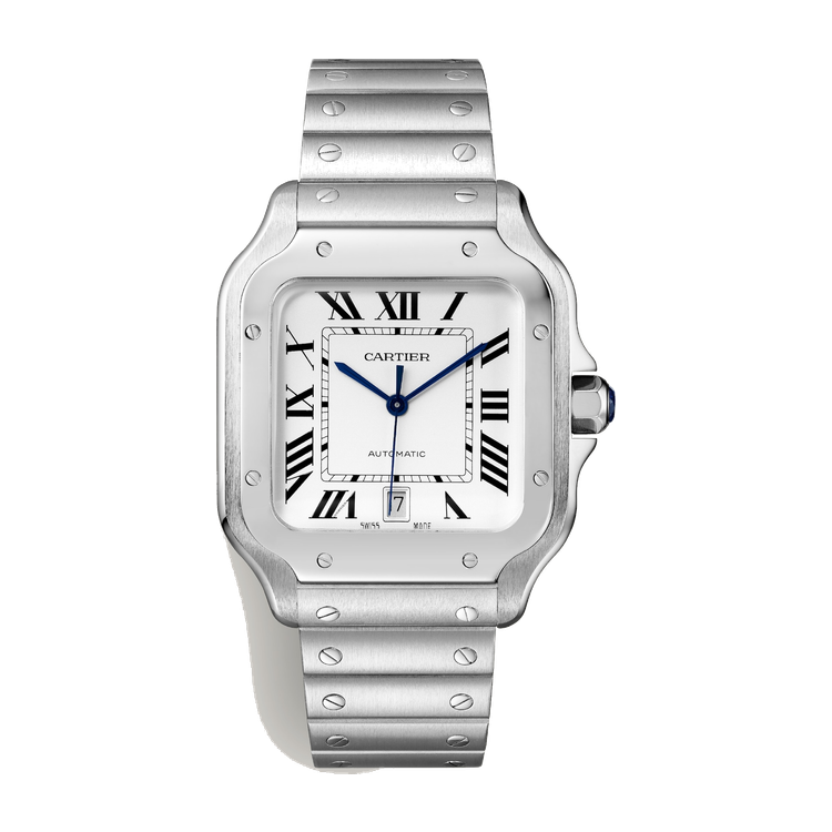 Cartier Santos de Cartier Large Silver Steel 39.8mm