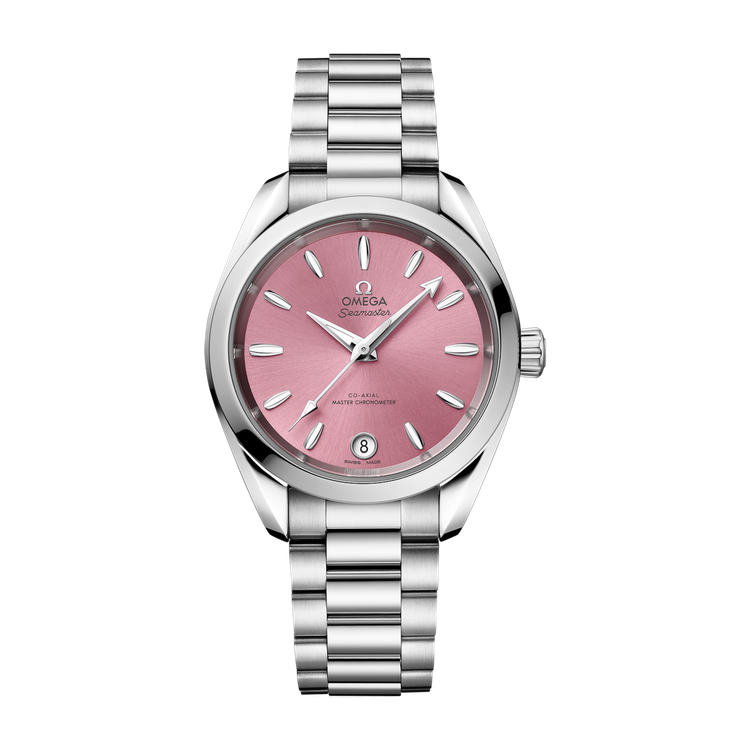 Omega Seamaster Aqua Terra Shades Pink Steel 34mm