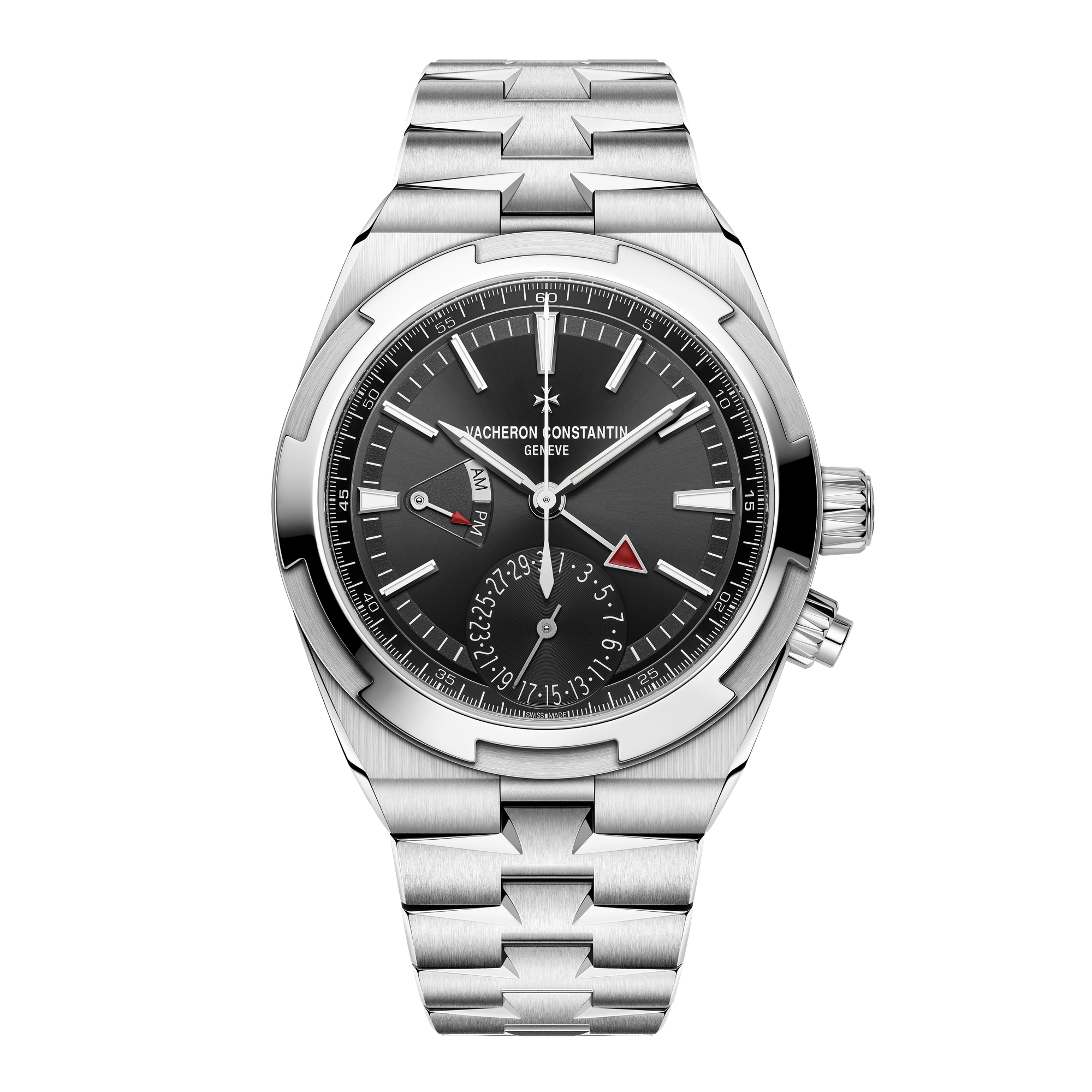 Vacheron Constantin Overseas Dual Time Black Steel 41mm